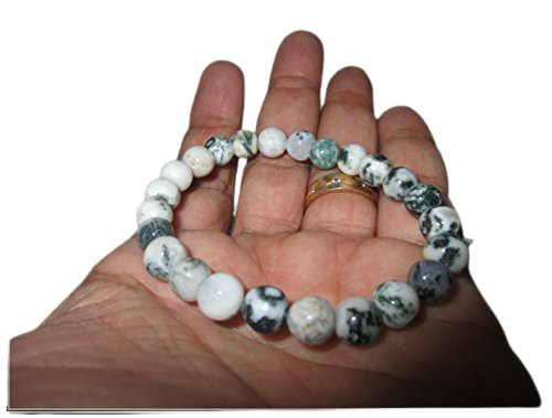 China Factory Natural Tree Agate Round Bead Stretch Bracelets, Tree of Life  Alloy Charm Bracelets for Women Inner Diameter: 2-1/4 inch(5.6cm) in bulk  online - PandaWhole.com