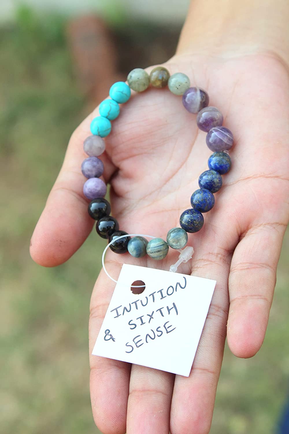 7 Chakra Healing Bracelet Real Stones