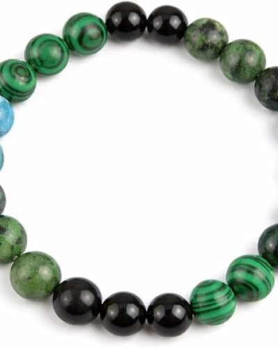 Jet Capricorn Zodiac Bracelet | 8mm Beads | Confidence | Health Balancing