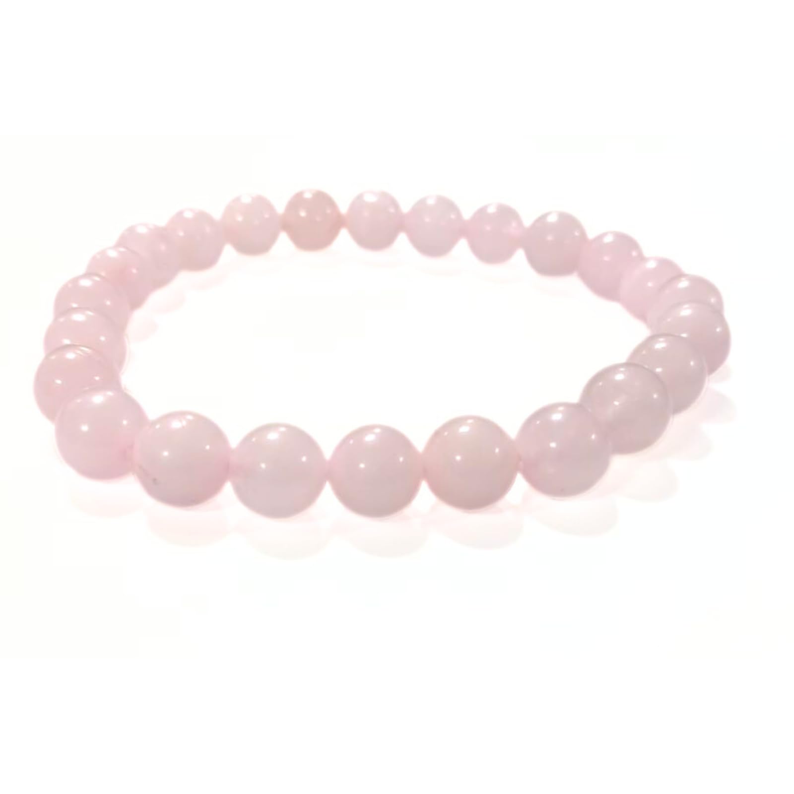 Jet Rose Bracelet | 8mm Beads | Unconditional Love | Chakra Balancing