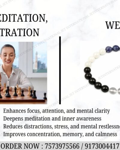 Focus, Meditation & Concentration Bracelet