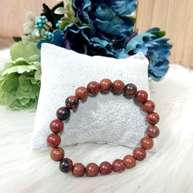 Mahogany Obsidian Bracelet