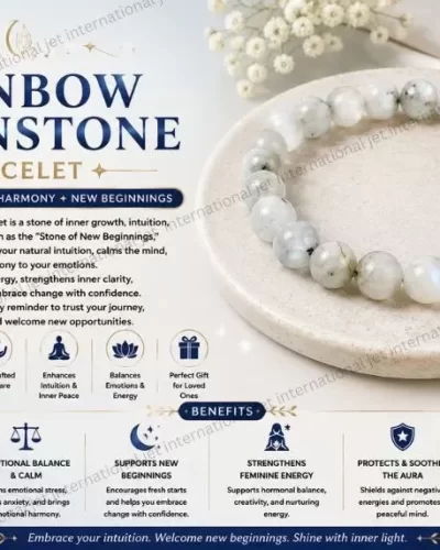 Rainbow Moonstone Bracelet