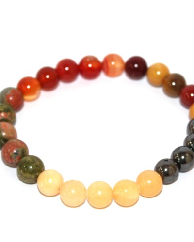 Jet Weight Gain Bracelet | 8mm Beads| Body Vitality | Better Appetite