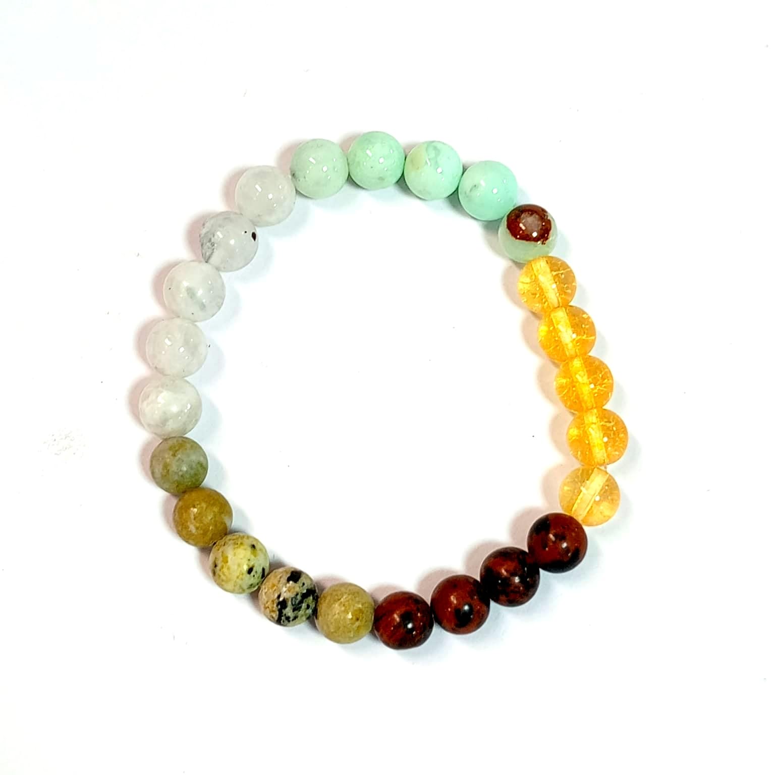 Jet Good Luck Bracelet | 8mm Beads | Opportunity Create | Success Flow