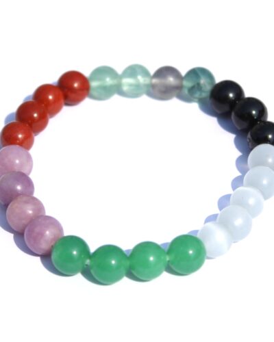 Jet Epilapcy Support Bracelet | 8mm Beads | Grounding Support | Emotional Balance