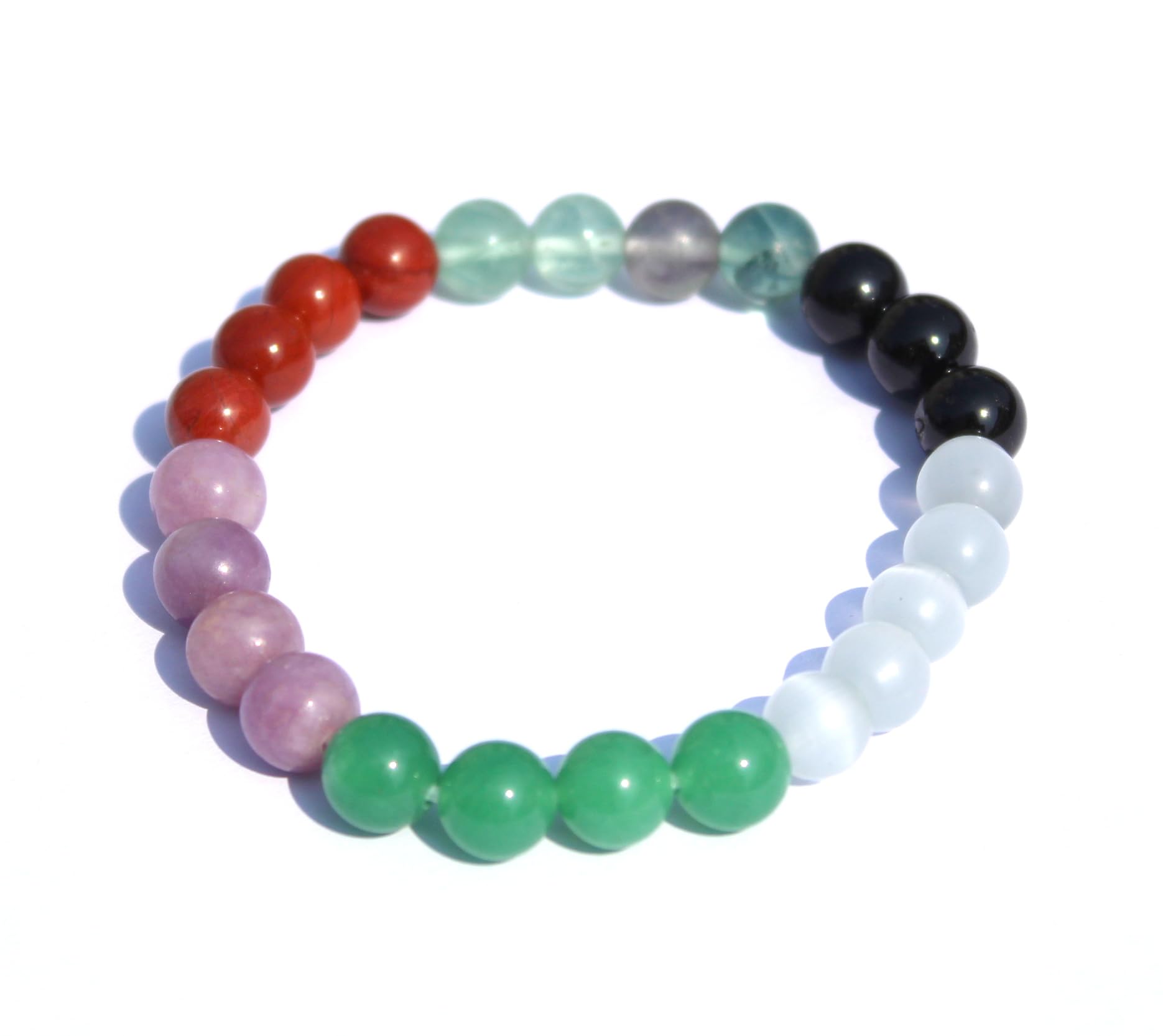 Jet Epilapcy Support Bracelet | 8mm Beads | Grounding Support | Emotional Balance