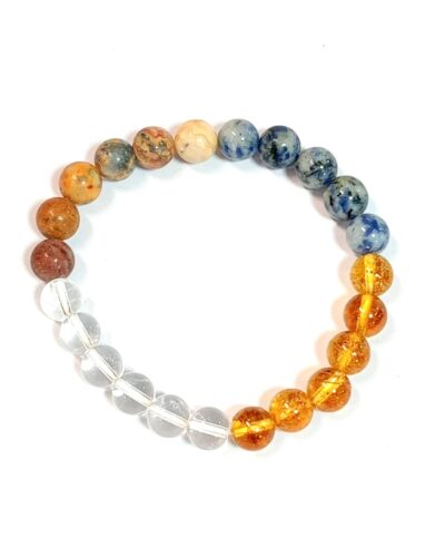 Jet Breakup And Disappointments Bracelet | 8mm Beads | Self-Love Boost | Inner Strength | Heart Healing