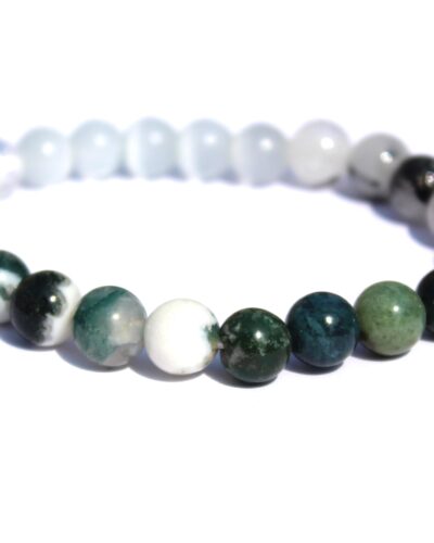 Jet  Asthma Bracelet | 8mm Beads | Reducing Anxiety | Relaxed Mindset