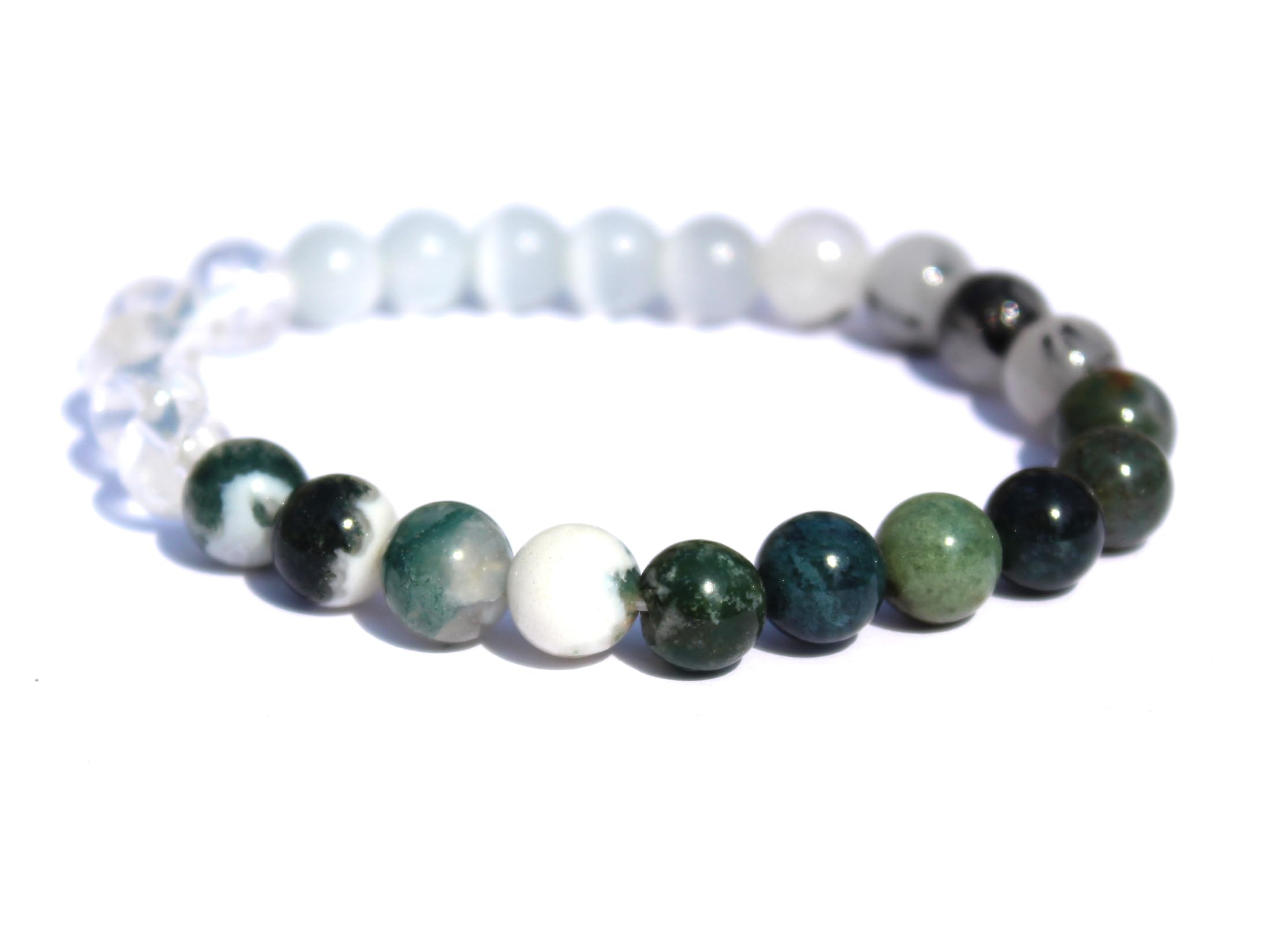Jet  Asthma Bracelet | 8mm Beads | Reducing Anxiety | Relaxed Mindset