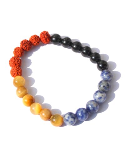 Jet Foreign Travel Bracelet | 8mm Beads | Travel Luck | Positive Energy