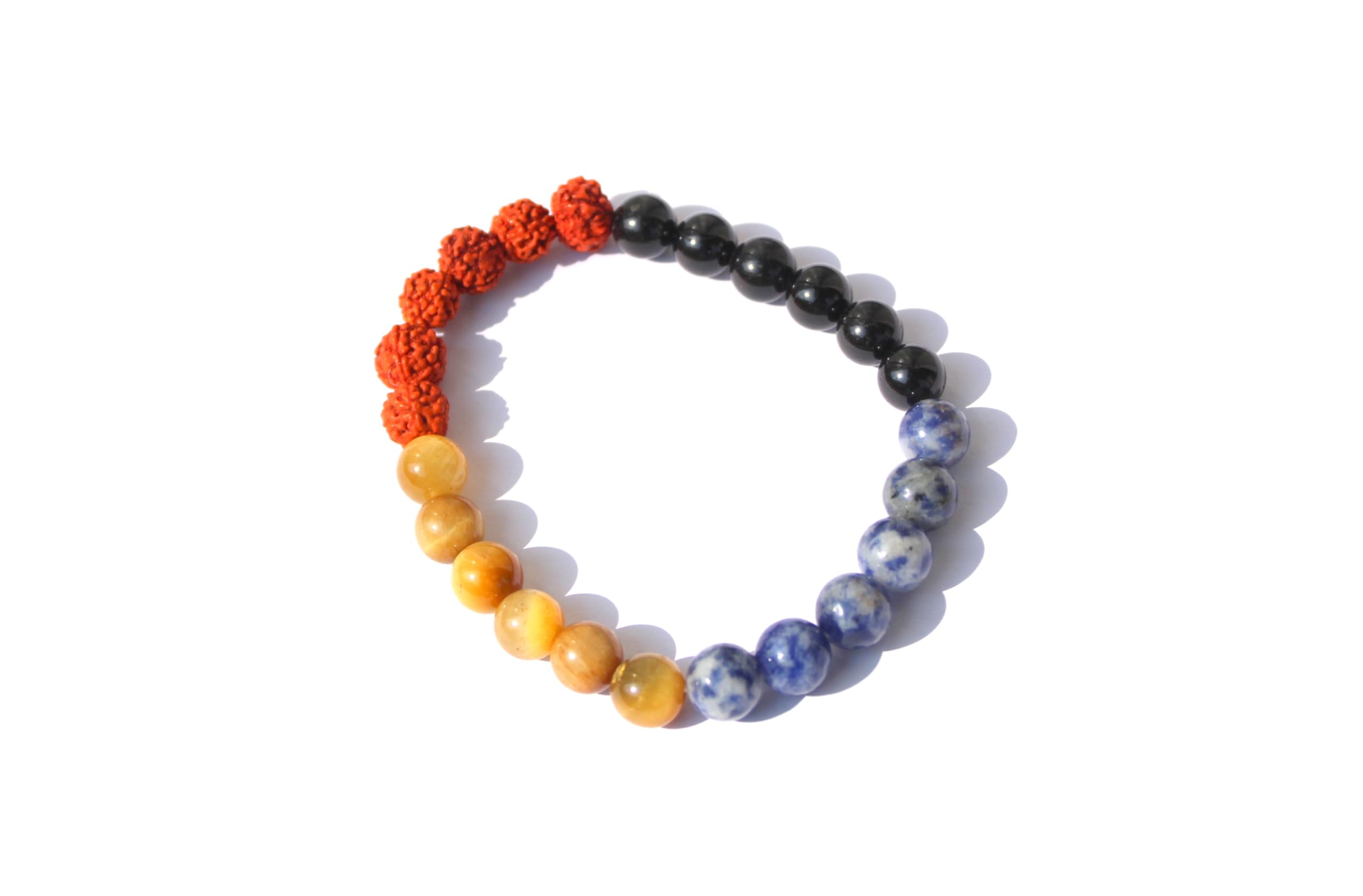 Jet Foreign Travel Bracelet | 8mm Beads | Travel Luck | Positive Energy