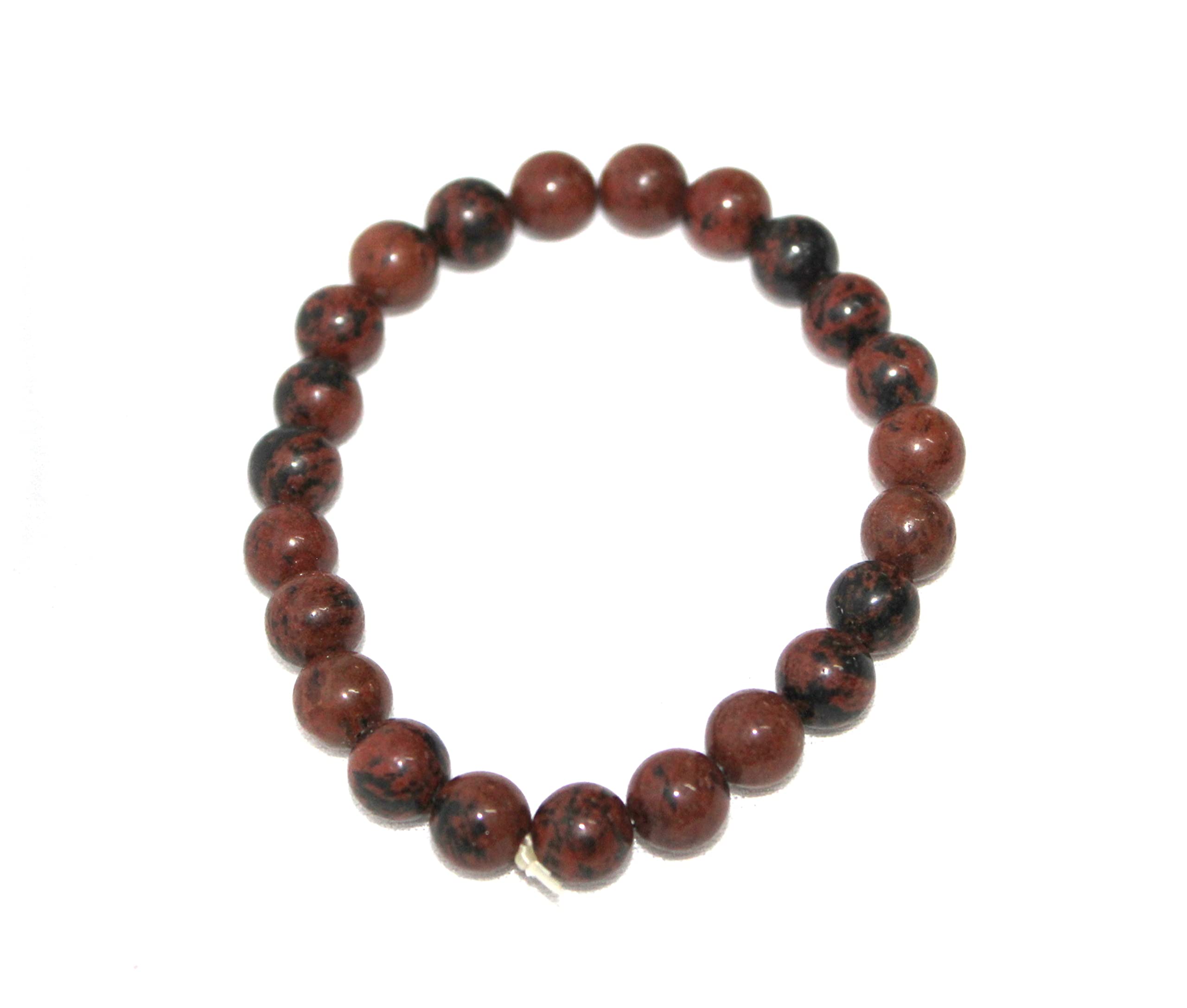 Jet Mahogany  Bracelet | 8mm Beads | Grounding Power | Emotional Balance | Mars-Ketu Balancing