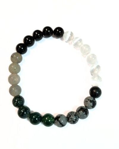 Jet Night Mares Bracelet | 8mm Beads | Peaceful Sleep | Fear Reduction