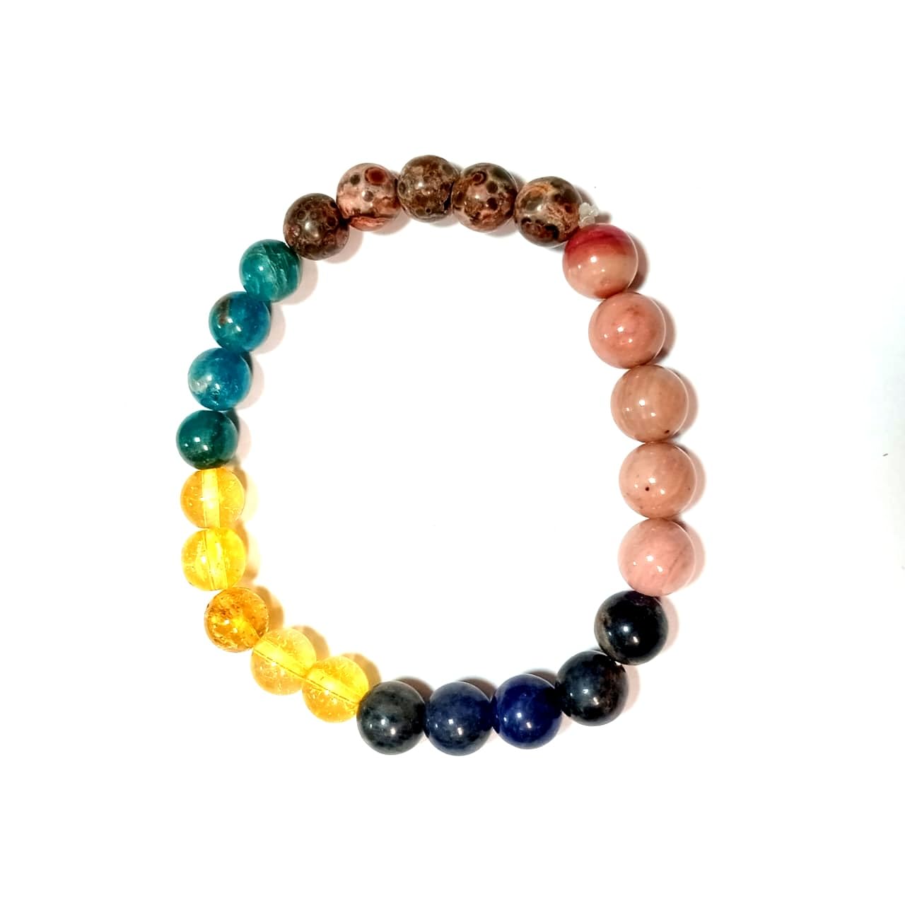 Jet Weight Loss Bracelet | 8mm Beads | Energy Balance | Health Balancing