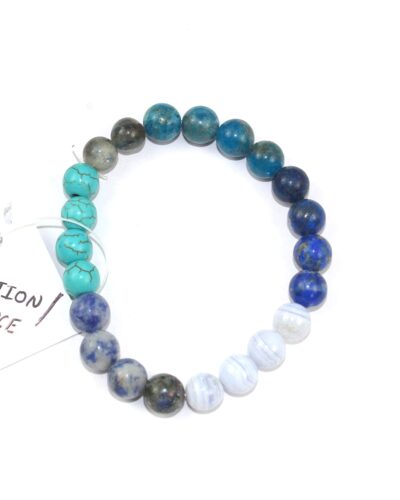 Jet Communication And Confidence Bracelet | 8mm Beads | Improves communication skills | Self-Belief Boost