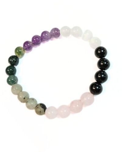 Jet Bad Habits Bracelet | 8mm Beads | Mind Discipline | Self-Control