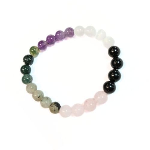 Jet Bad Habits Bracelet | 8mm Beads | Mind Discipline | Self-Control