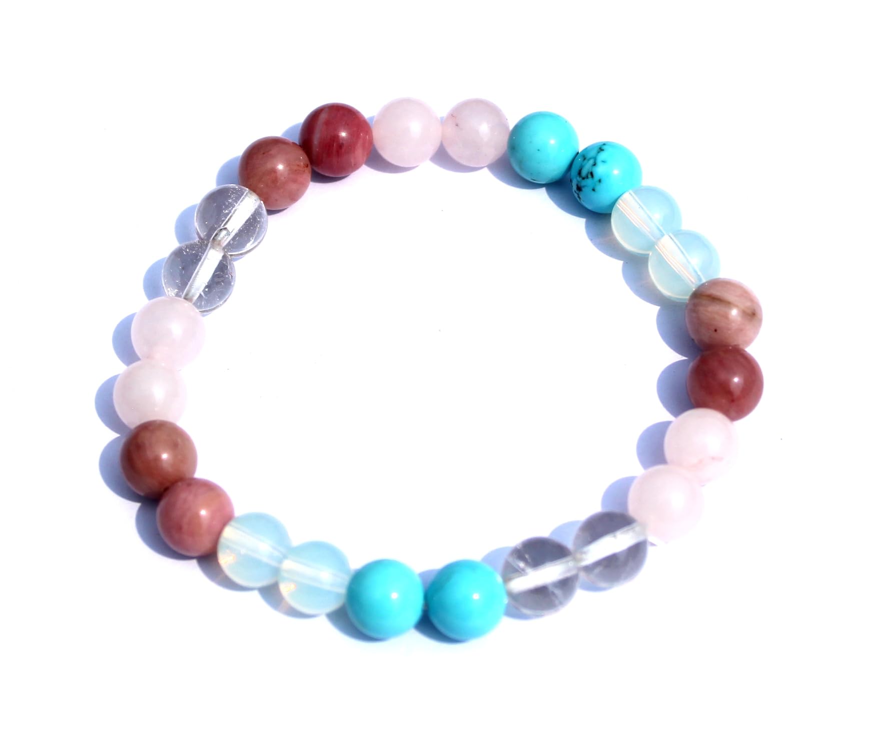 Jet Ruling Number 6 Bracelet | 8mm Beads | Love & Harmony | Responsibility & Balance