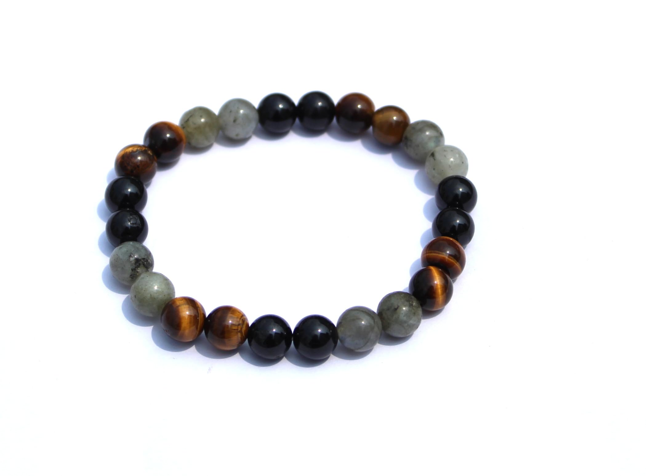 Jet Ruling Number 7 bracelet | 8mm Beads | Bring prosperity | Improve Spiritual Abilities