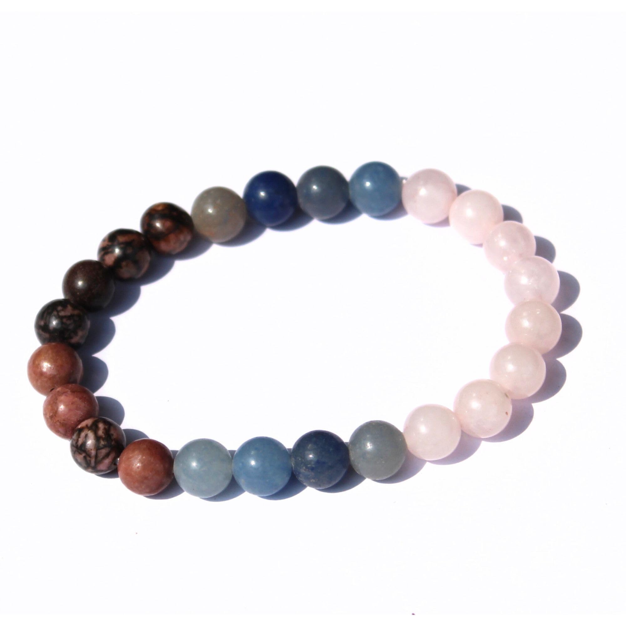 Jet Taurus Zodiac Bracelet | 8mm Beads | Improve Communication Skills | Corporate StabilityS