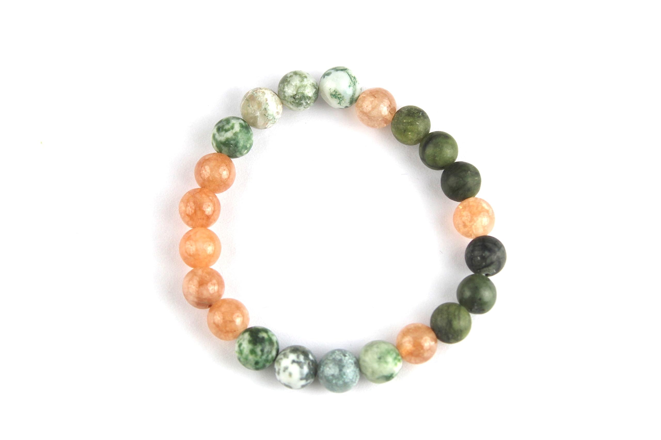 Jet Leo Zodiac Bracelet | 8mm Beads | Sensuality | Leadership