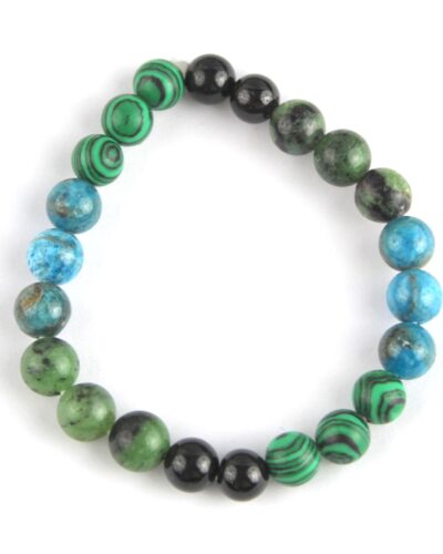 Jet Capricorn Zodiac Bracelet | 8mm Beads | Confidence | Health Balancing