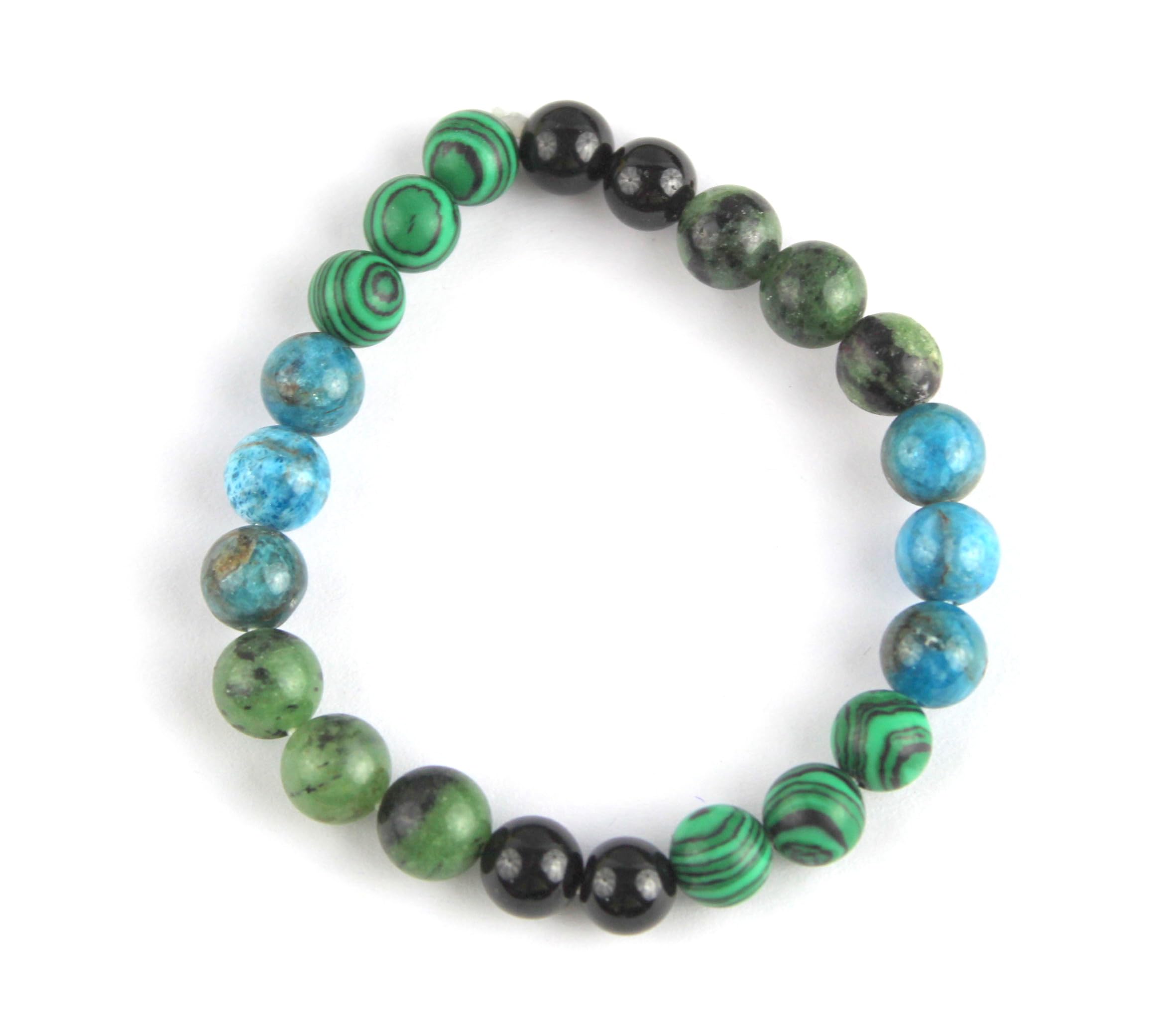 Jet Capricorn Zodiac Bracelet | 8mm Beads | Confidence | Health Balancing