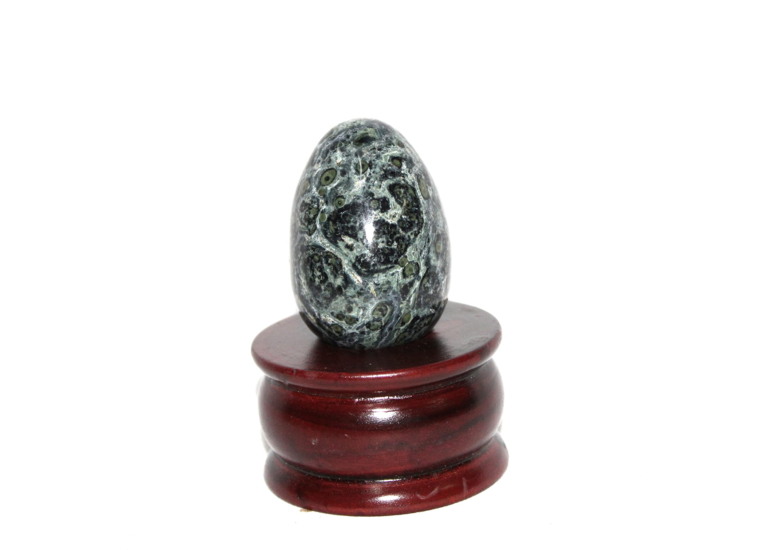 Natural Kambaba Gemstone Egg | 2-inch | Emotional Balance | Home Office decor
