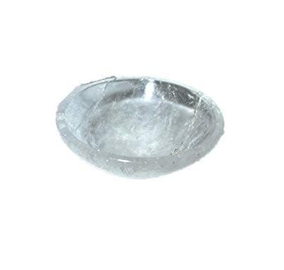 Crystal Quartz Gemstone Bowl | 2-inch | peace , Calmness | Home Office Decor
