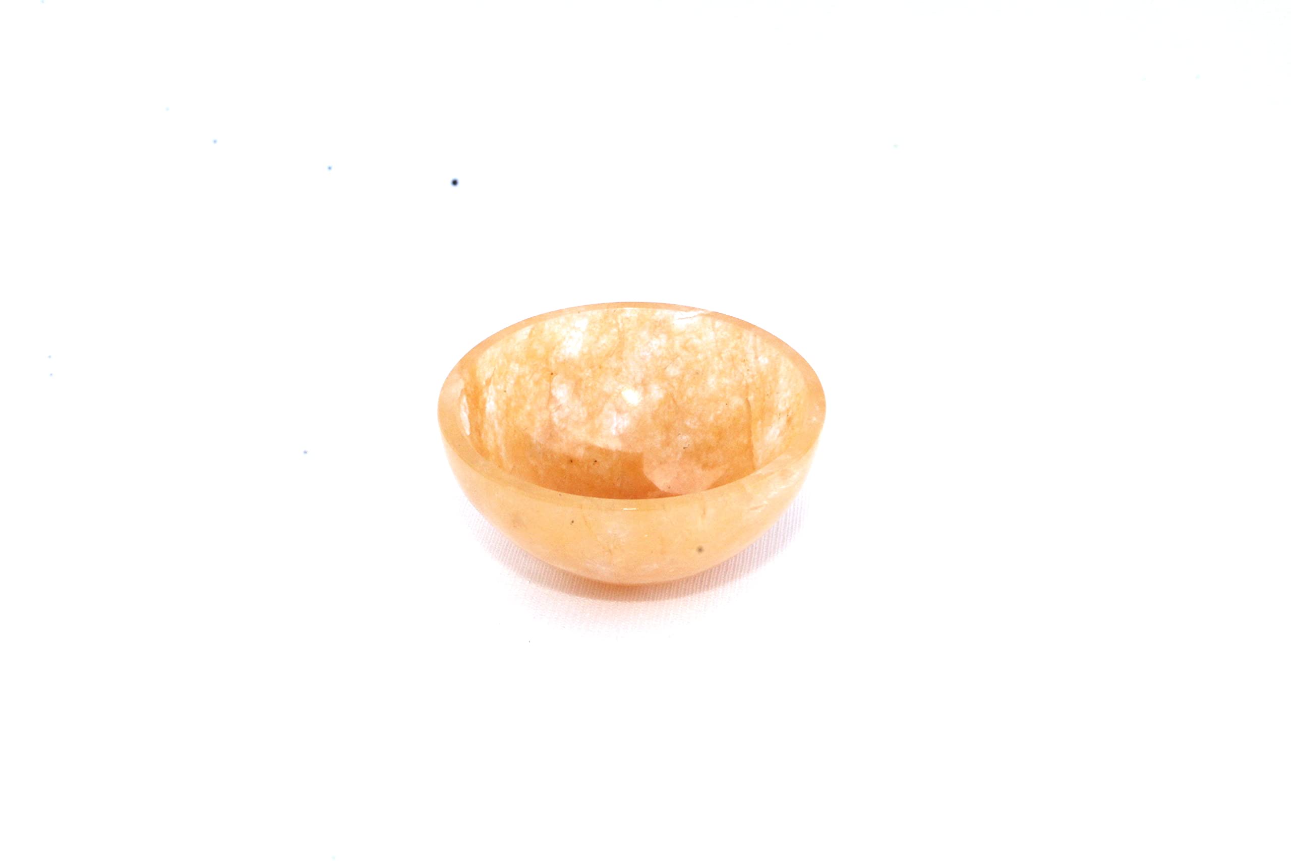 Golden Quartz Gemstone Bowl | 2-inch | Energy Amplification | Home Decor