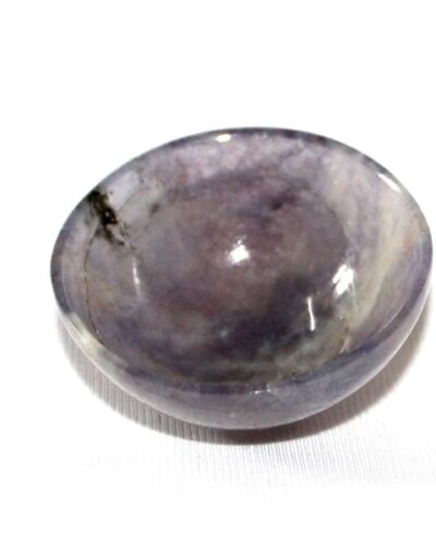 Iolite Gemstone Bowl | 2-inch | Spiritual Awareness | Home Decor