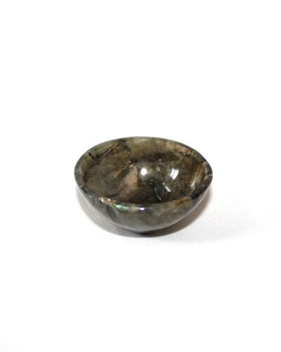 Labradorite Gemstone Bowl | 2-inch | Energy & Aura Protection | Home Office Decor