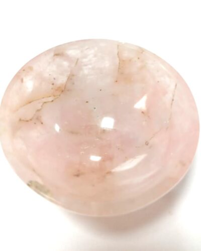 Rose Quartz Gemstone Bowl | 2-inch |  Promotes Love & Emotional Healing | Home Decor