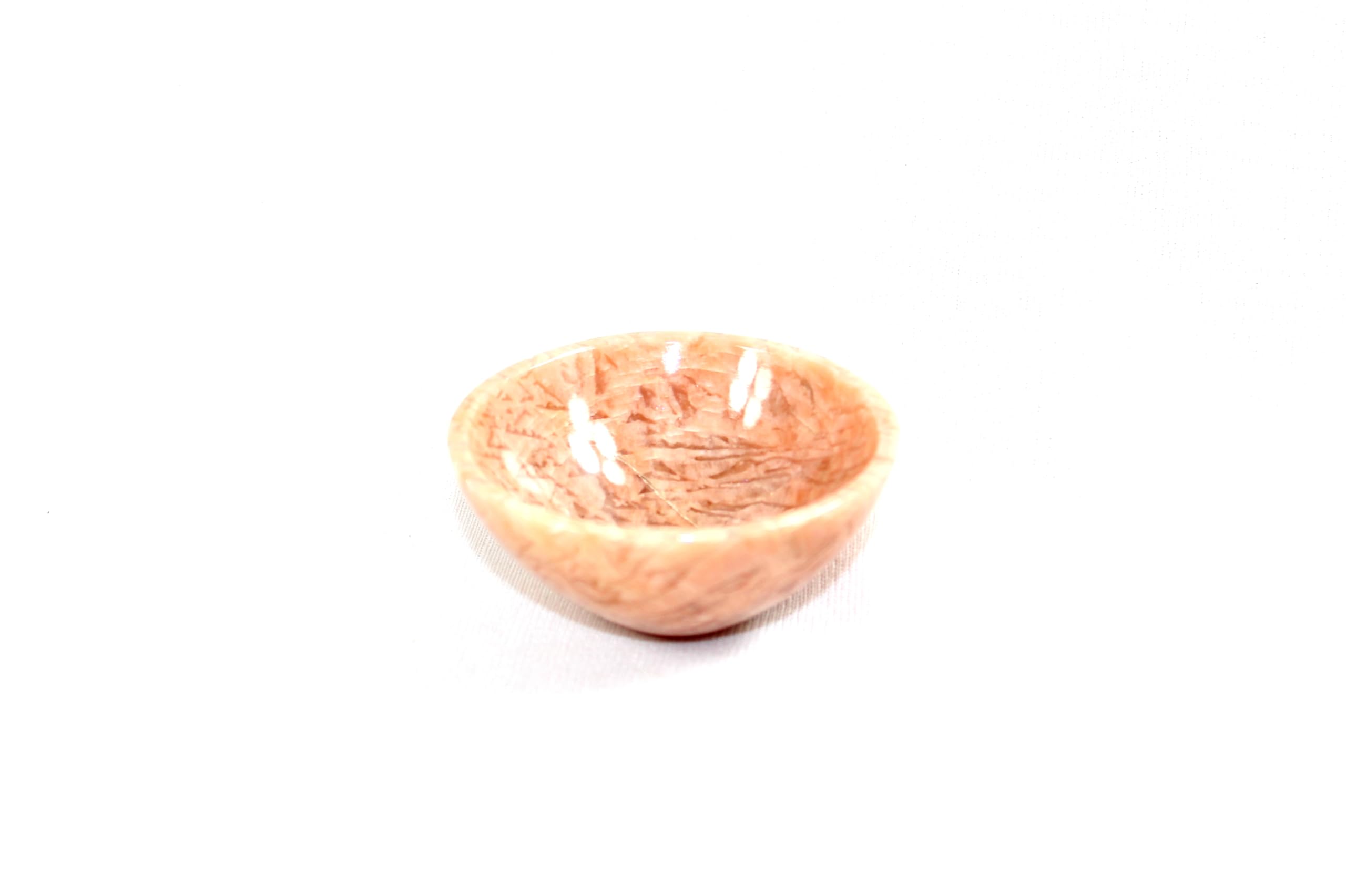 Sunstone Gemstone Bowl | 2-inch | Vitality & Boost Energy | Home Decor