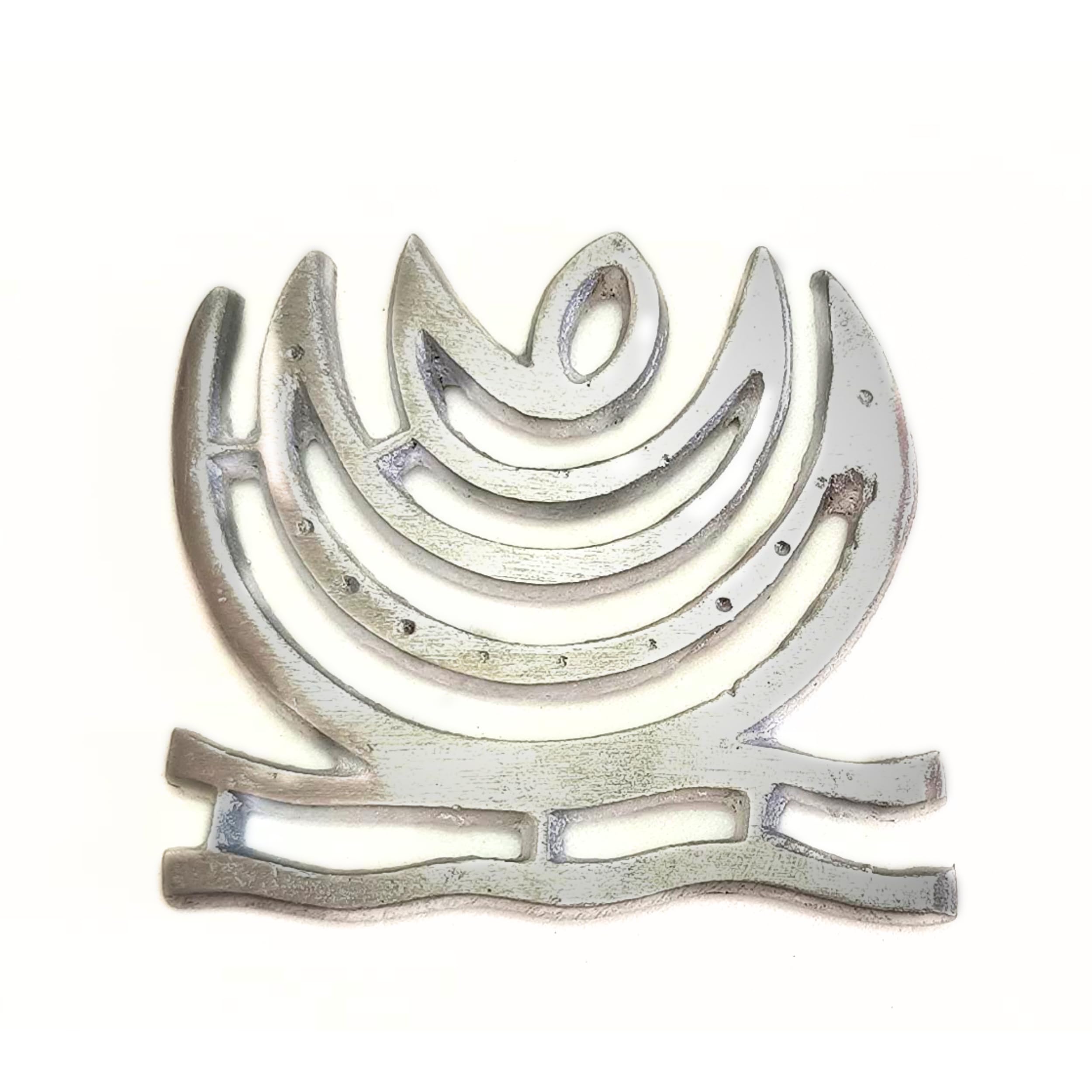 Aluminium Half moon Helix | NORTH – EAST Corner Decor