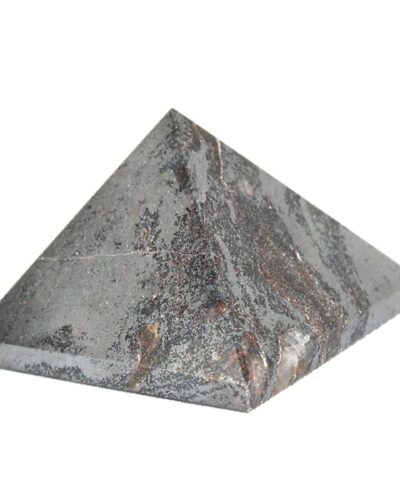 Hematite Pyramid | 1.5 inch | Promotes grounding & stability | Natural Stone | Home Decor