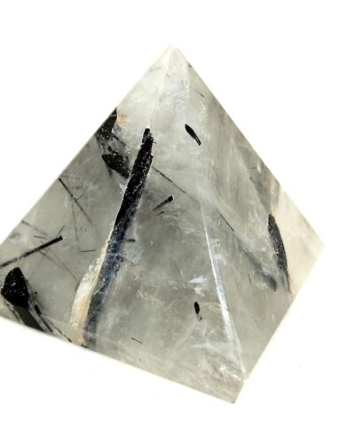 Rutialed Quartz Crystal Pyramid | 1.5-2 Inch Approx. | Natural Stone | Home Decor