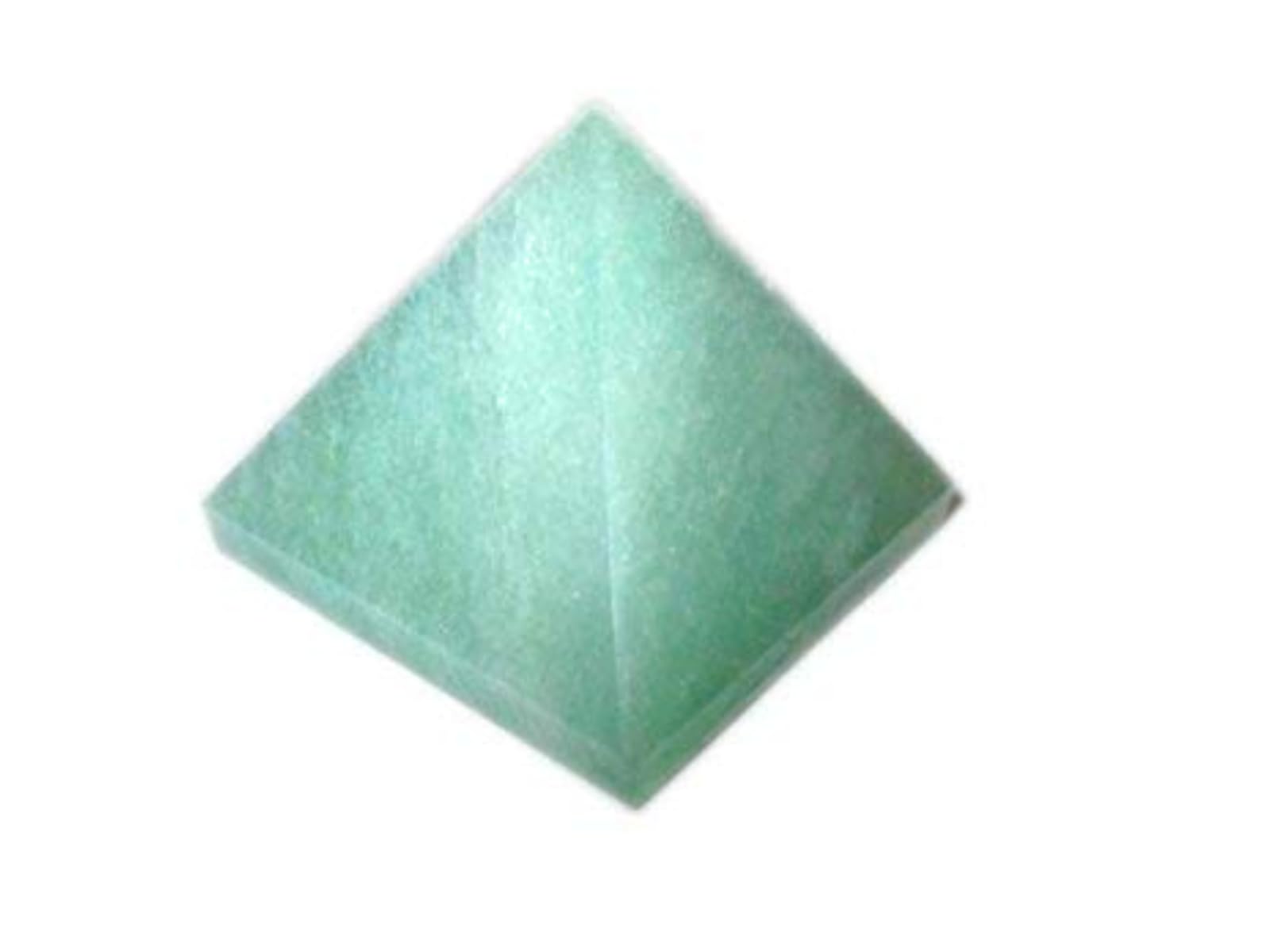 Green Aventurine Pyramid | 1.5-2 inch Approx. | Crystal Therapy | Natural Stone | Home Decor