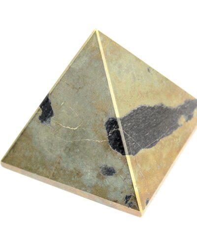 Pyrite Pyramid | 2-inch Approx. | Money Attraction & Wealth | Natural Pyrite | Home Decor