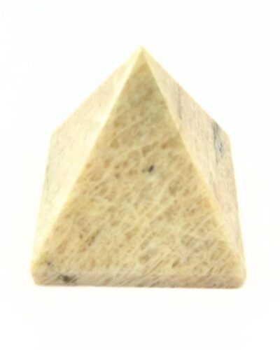 Moonstone Pyramid | 2-inch Approx. | Spiritual Growth & Chakra Balancing | Natural Stone | Home Decor