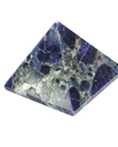 Sodalite Pyramid | 1.5-2 inch | Clarity & Focus | Natural Gemstone | Home Decor