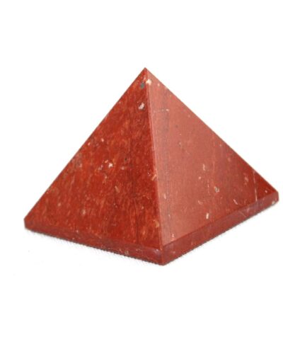 Red Jasper Pyramid | 1.5-2 inch Approx. | Strength & Grounding Stability | Natural Stone | Home Decor