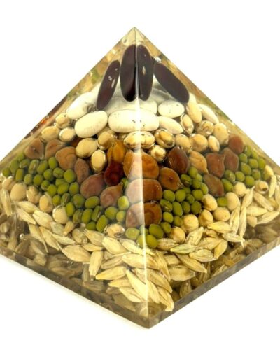 Annapurna Orgone Pyramid | 2.5-3 inch | Kitchen Decor | Healing Crystal