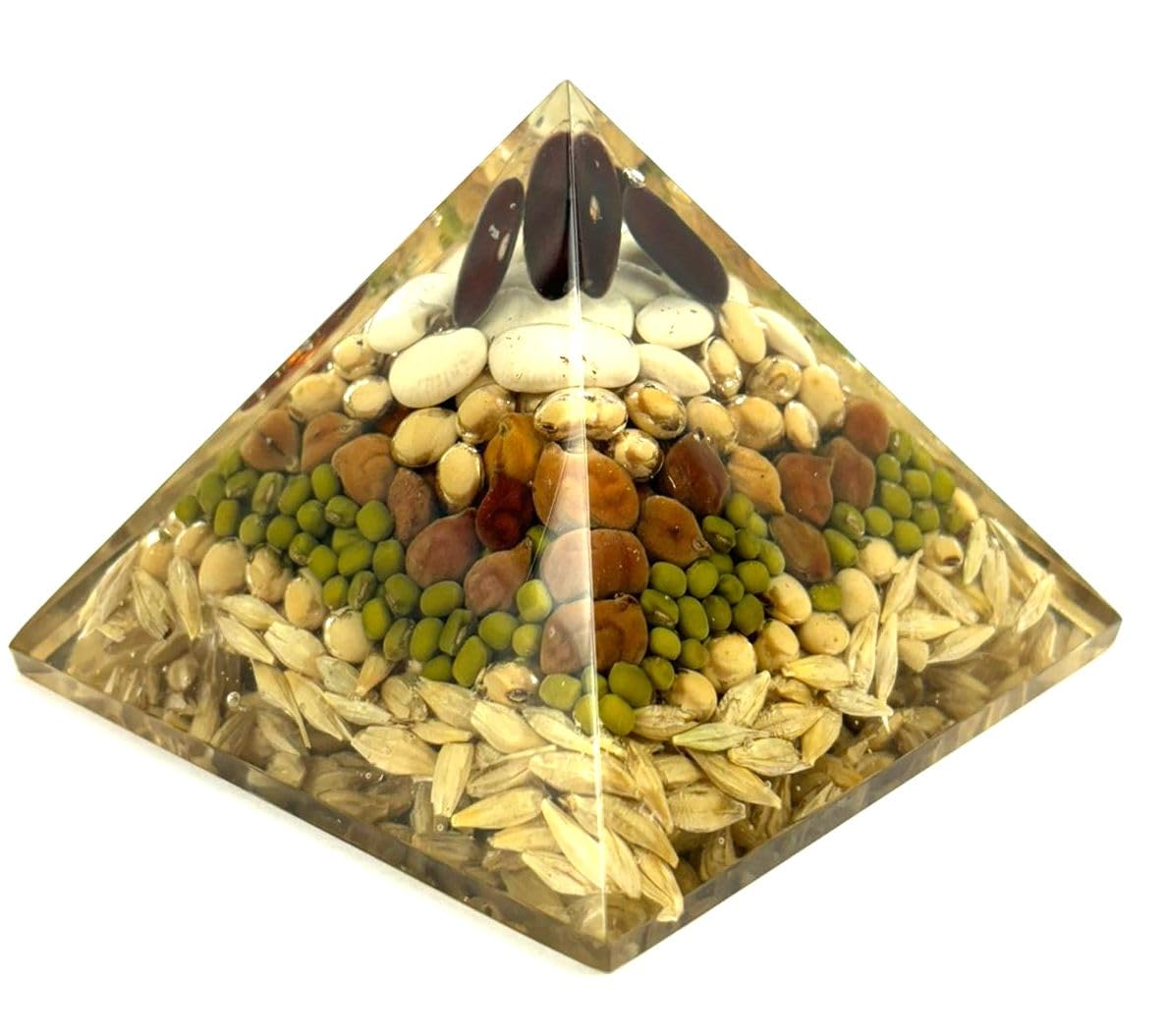 Annapurna Orgone Pyramid | 2.5-3 inch | Kitchen Decor | Healing Crystal
