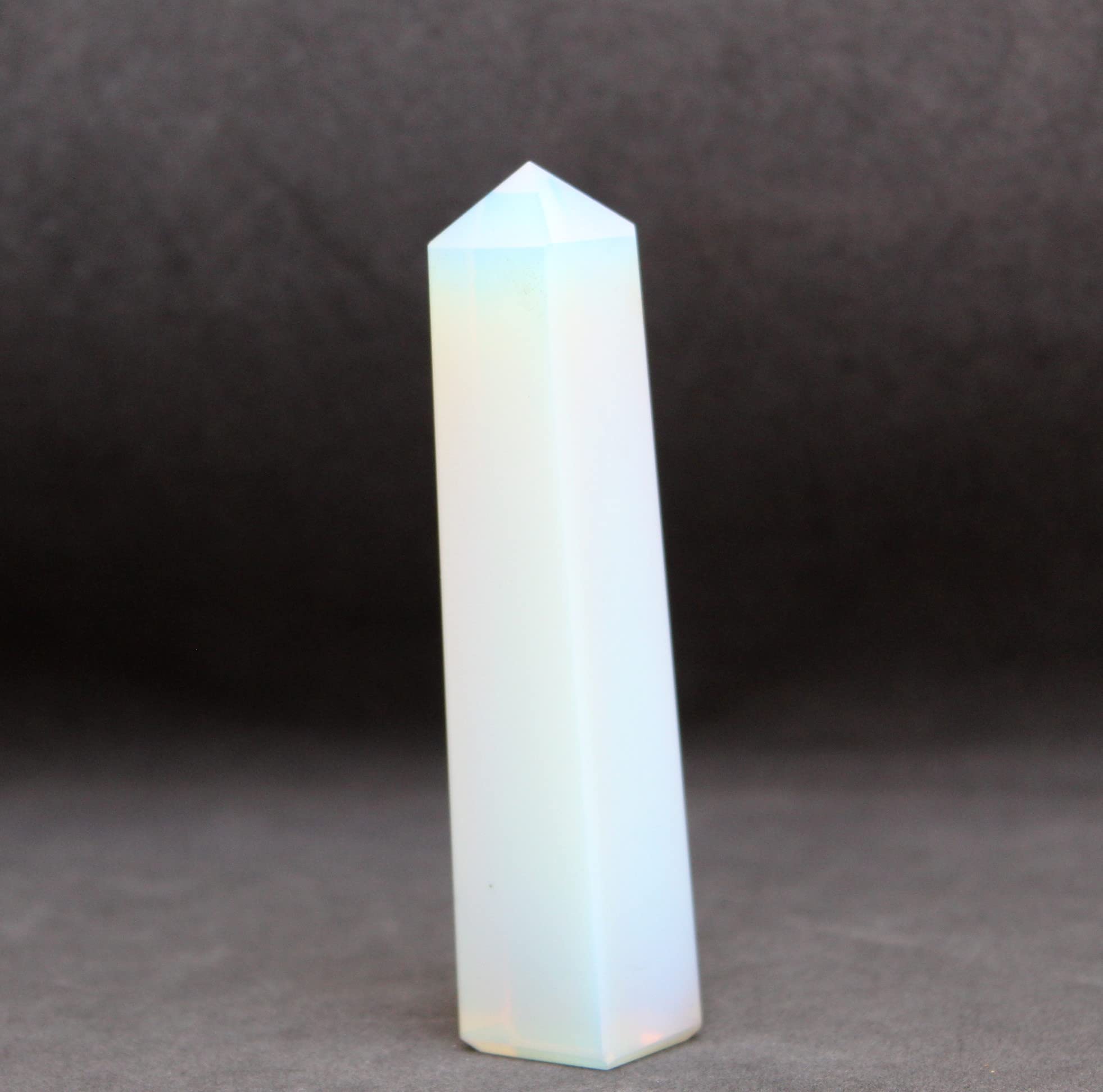Opalite Gemstone Tower | 3.5-4 inch | Helps In communication | Natural | Home Decor