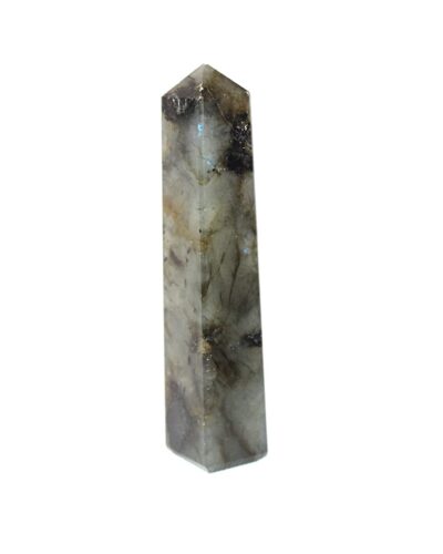 Labradorite Gemstone Tower | 3.5-4 inch | Transformation Energy & Aura Protection | Natural | Home Decor