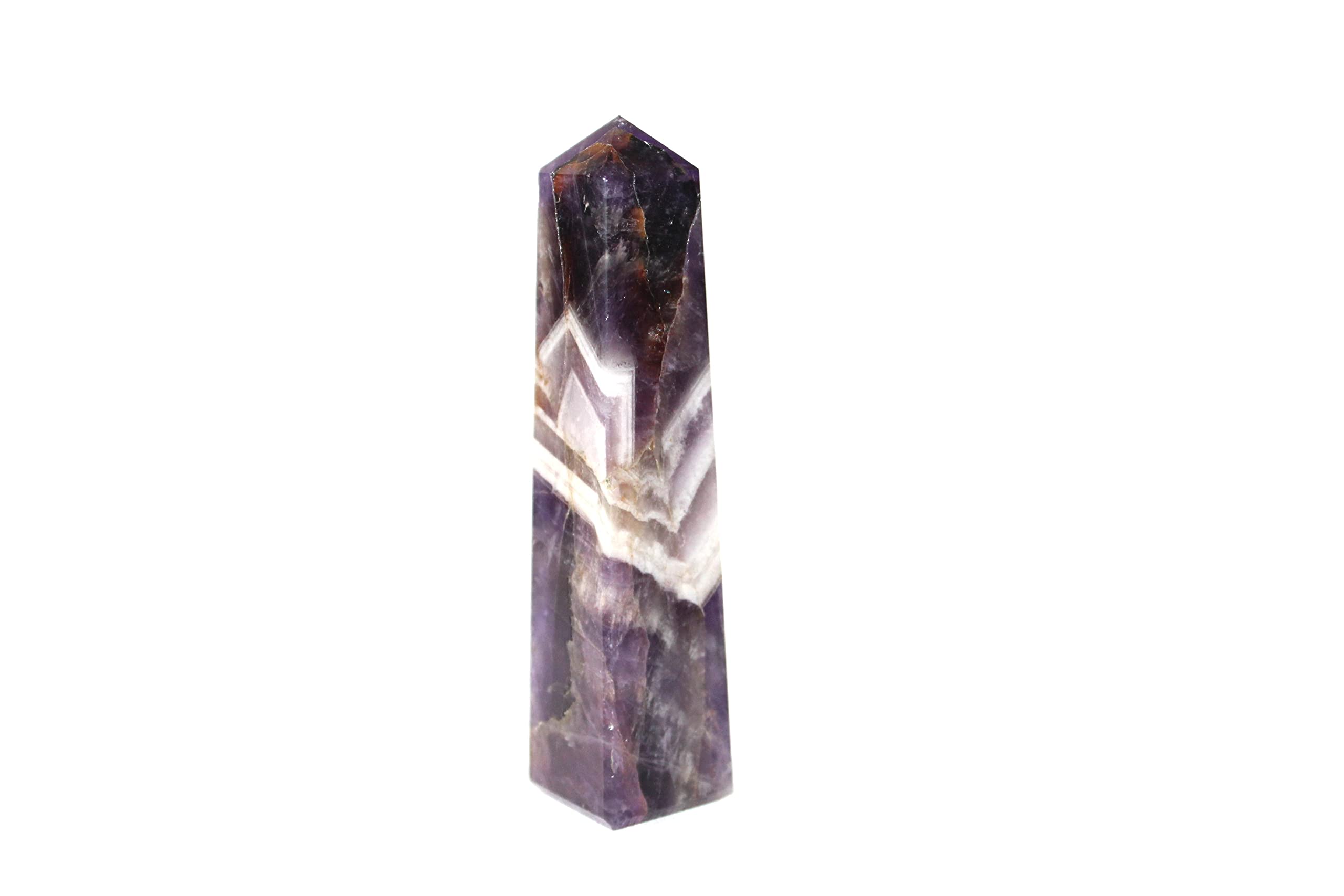 Amethyst Gemstone Tower | 3.5-4 inch | Peace Of mind | Natural | Home Decor
