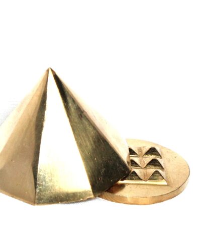 Brass Ashtakon Octagonal Pyramid | Home Office Decor | Vastu Dosh Nivaran