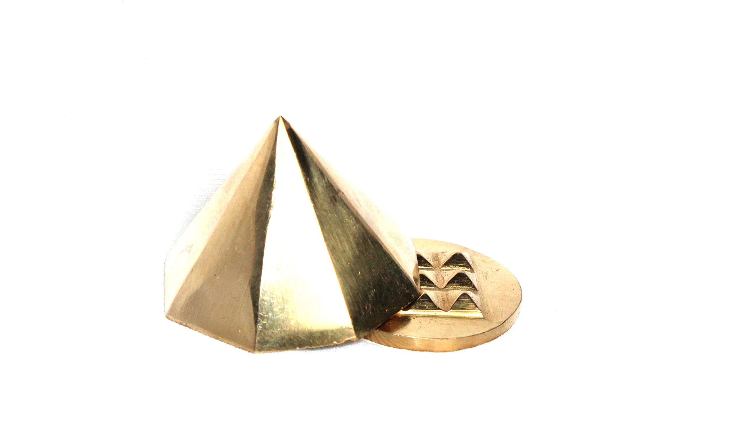 Brass Ashtakon Octagonal Pyramid | Home Office Decor | Vastu Dosh Nivaran